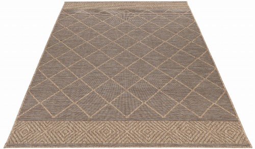 Rzut ukośny dywanu zewnętrznego Obsession My Oslo osl710 taupe