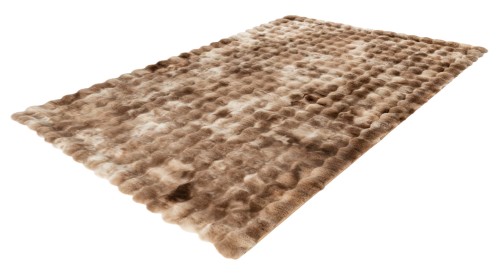 Rzut z boku na dywan pluszowy Obsession Camouflage CAM845 taupe