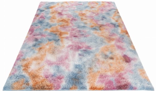 Rzut ukośny dywanu pluszowego Obsession Jamaica JAM155 multi