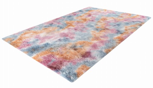 Rzut z boku na dywan pluszowy Obsession Jamaica JAM155 multi