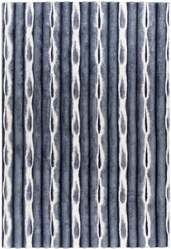 Dywan pluszowy Obsession Waves WAV305 niebieski