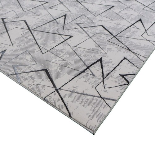 Róg chodnika nowoczesnego Esprit 3608 szarego