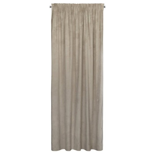 Zasłona gotowa 140x300 cm na taśmie Nadia beżowo-złota w całości