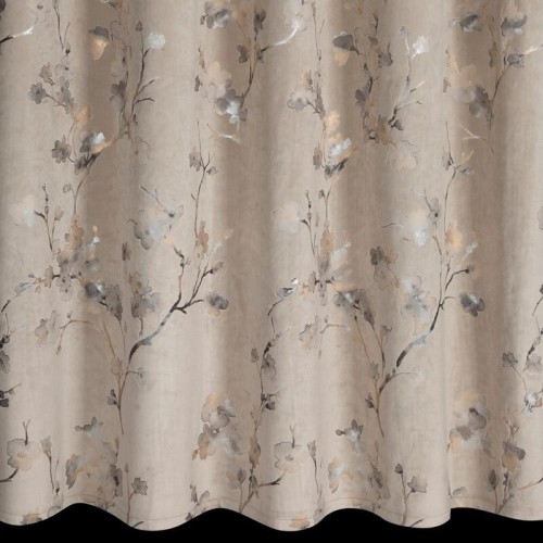 Dół zasłony 140x270 cm na taśmie Selena beżowa