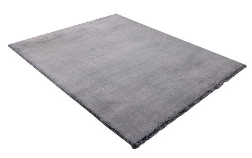 Rzut z boku na  dywan pluszowy Obsession Eternity ETY 500 carbon grey