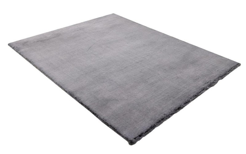 Rzut z boku na  dywan pluszowy Obsession Eternity ETY 500 carbon grey