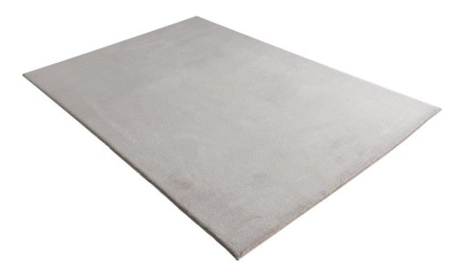 Rzut z boku na  kremowy dywan pluszowy Obsession Infinity INF 200