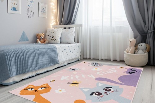 Dywan dziecięcy Obsession Magic Kids MKD 104 kitty club - zdj. aranżacyjne