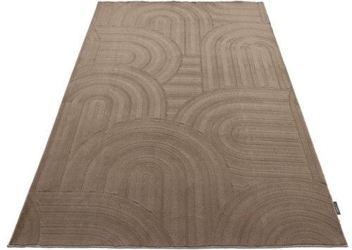 Rzut ukośny dywanu 3d Obsession Interstellar IST501 taupe