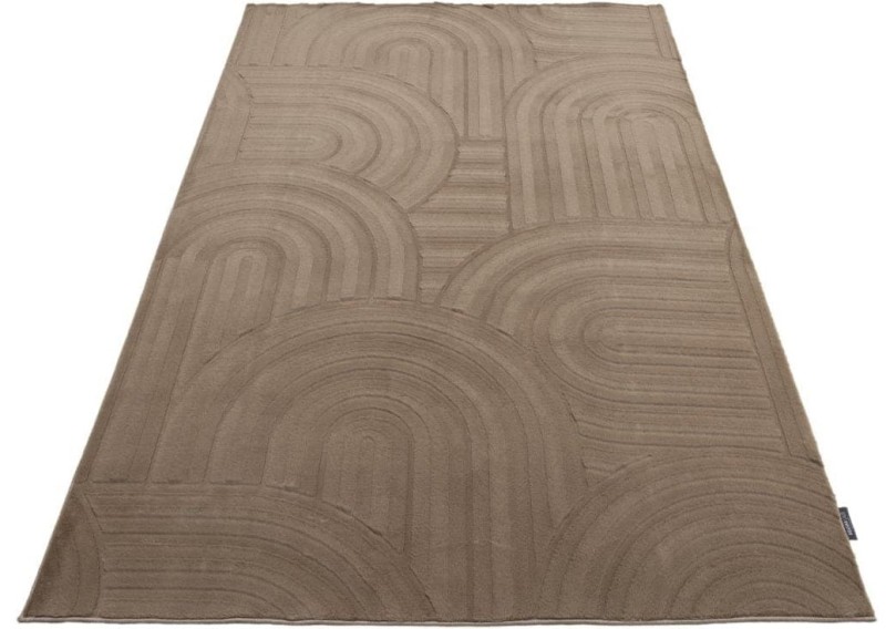 Rzut ukośny dywanu 3d Obsession Interstellar IST501 taupe