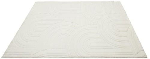 Wzór  białego dywanu 3d Obsession Interstellar IST501