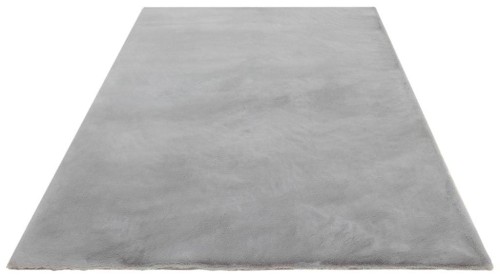 Rzut ukośny szarego dywanu pluszowy Obsession Milestone MST 600