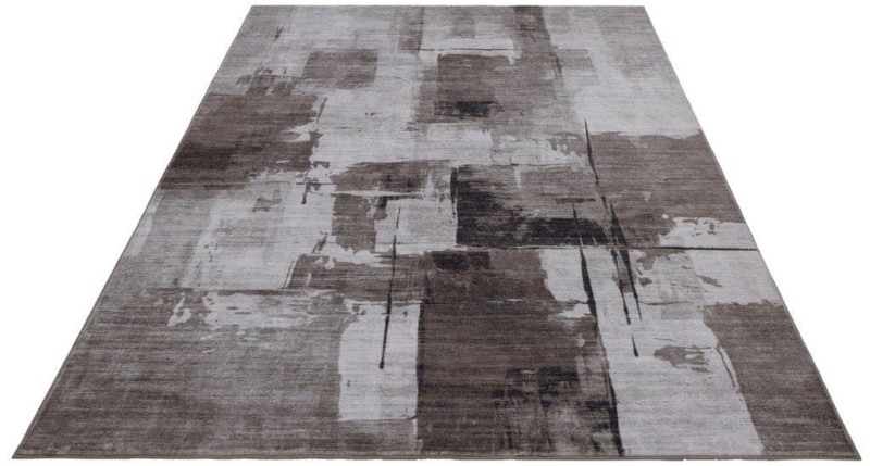 Rzut ukośny dywanu nowoczesnego Obsession Posh POH300 taupe