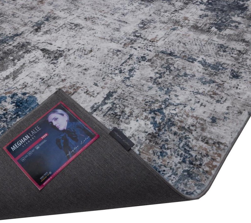 Spód niebieskiego dywanu vintage Obsession Posh POH303