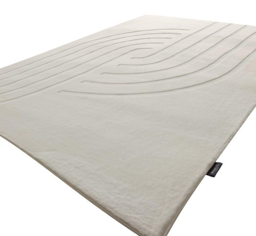 Boki kremowego dywanu pluszowego 3d Obsession Zen Deluxe ZDL700