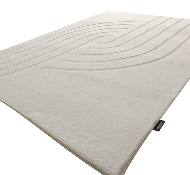 Boki kremowego dywanu pluszowego 3d Obsession Zen Deluxe ZDL700