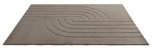 Bok dywanu pluszowego 3d Obsession Zen Deluxe ZDL700 taupe