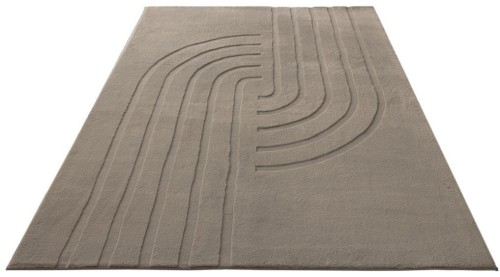 Rzut ukośny dywanu pluszowego 3d Obsession Zen Deluxe ZDL700 taupe