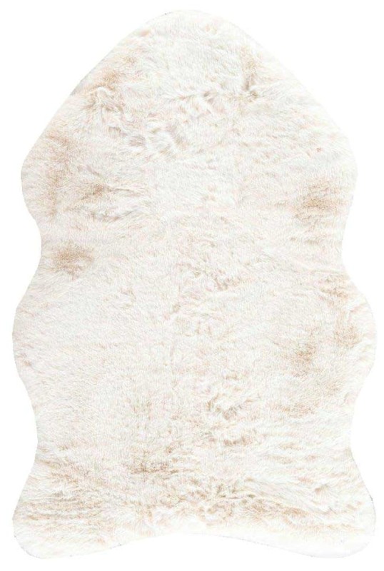 Dywan pluszowy Obsession Infinity shape INF 201 biały