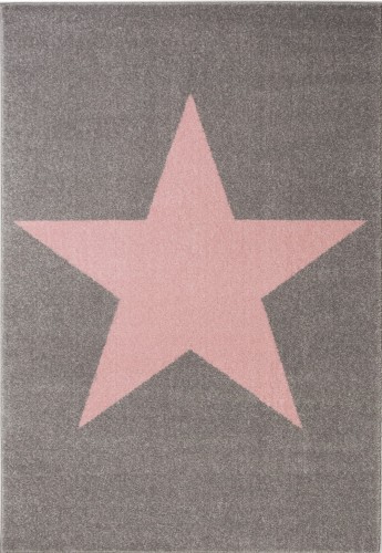 Dywan dziecięcy Kiddy One star 3 Gwiazda pink