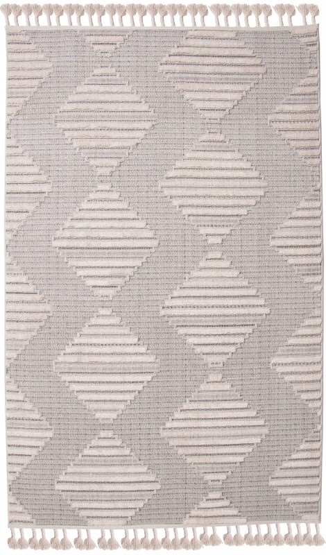 Dywan boho Monaco 135A szary