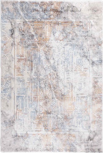 Dywan geometryczny Relato marmur wielokolorowy