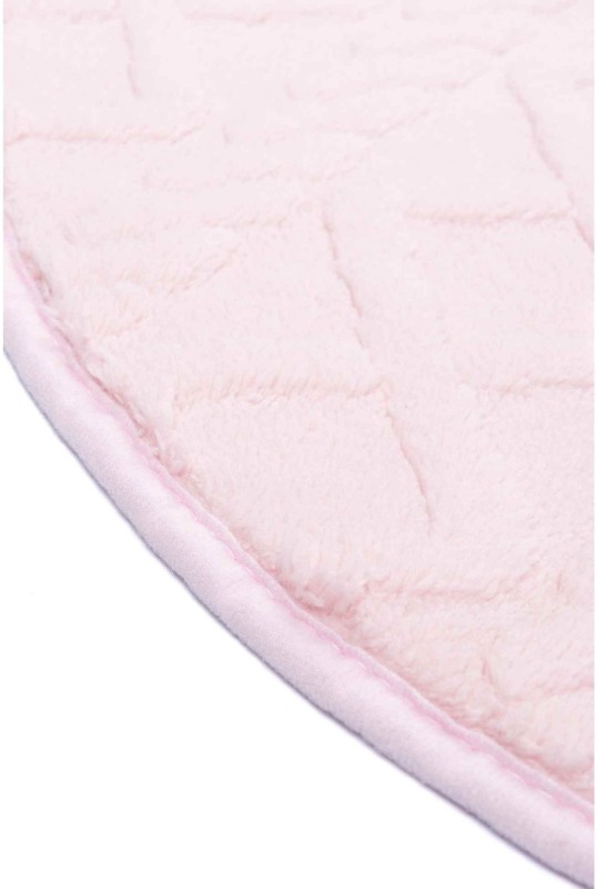 Runo okrągłego różowego dywanika łazienkowego New Style 3d