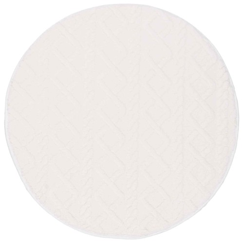 Dywanik łazienkowy okrągły New Style 3d ivory