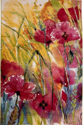 Dywan w kwiaty Folklore J039A