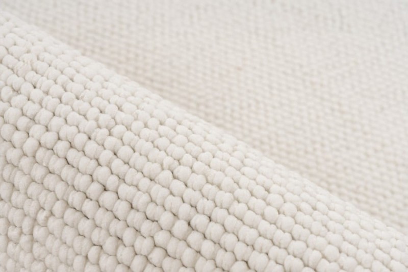 Zbliżenie runa kremowego dywanu 3d Ligne Lalee Tunis TUN 400