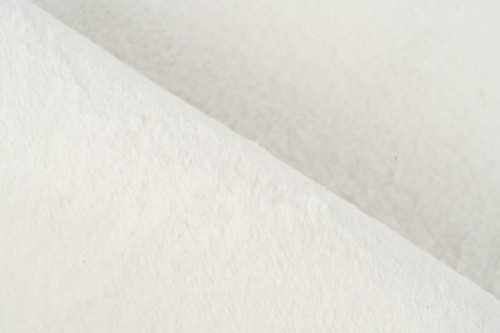 Runo białego dywanu okrągłego pluszowego Lalee Hides Paradise PAR 400