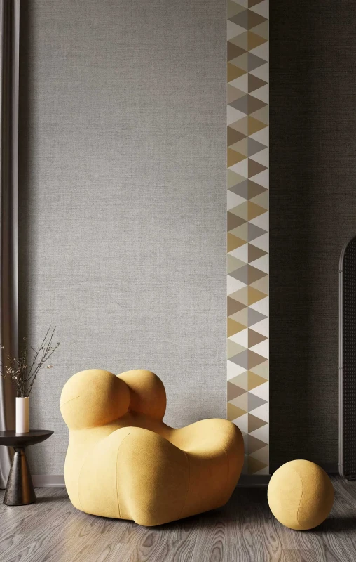 Tapeta pasek dekoracyjny Arche 39093 Cristiana Masi w salonie.webp