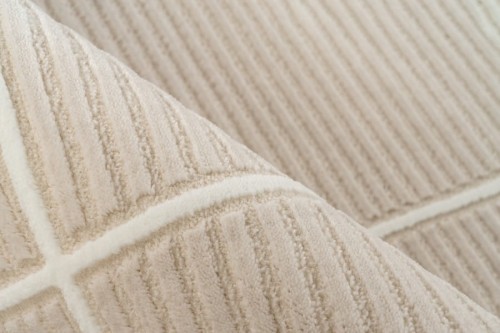 Runo  beżowego dywanu nowoczesnego Lalee Home Elif ELI 401