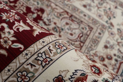 Runo czerwonego dywanu tradycyjnego Lalee Home Dunya DUN 101
