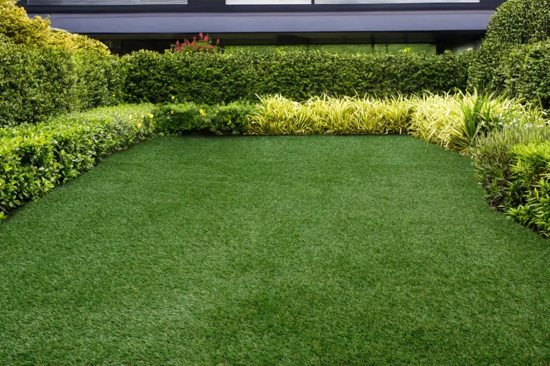 Sztuczna trawa Multigrass Brava 4m w aranżacji