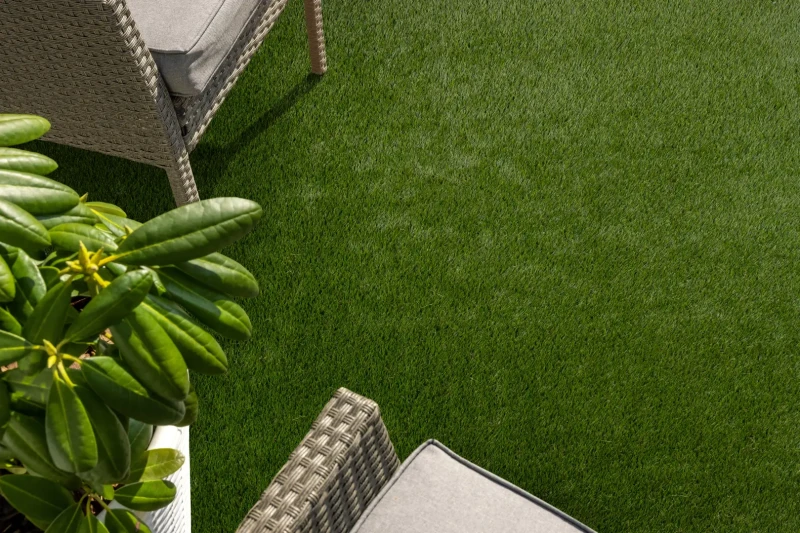 Sztuczna trawa Multigrass Santiago 4m w aranżacji