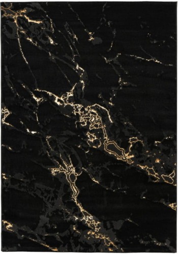 Dywan nowoczesny Lalee Home Marmaris MAS 400 czarno-złoty