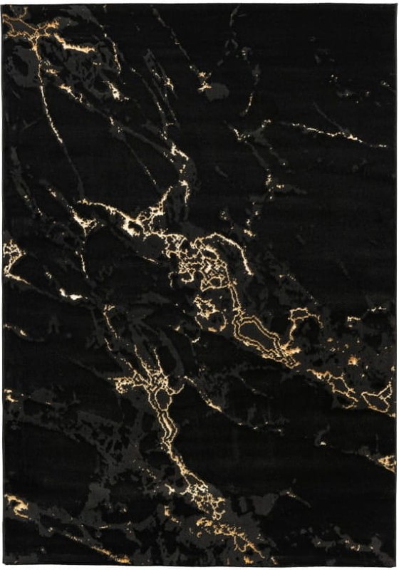 Dywan nowoczesny Lalee Home Marmaris MAS 400 czarno-złoty