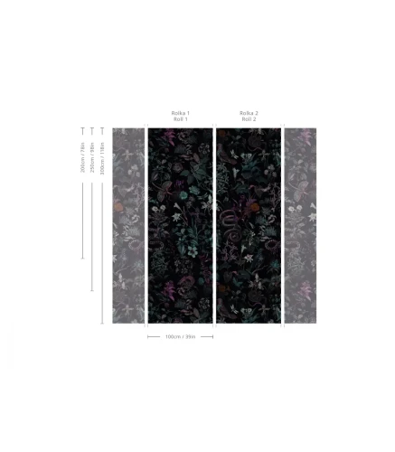 Wymiar tapety Botanic Violet.webp