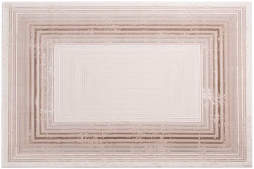 Dywan nowoczesny Dywilan Lila 2 D830D l.beige/d.beige w poziomie