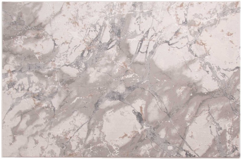 Dywan nowoczesny Dywilan Lila 1 D841B beżowo-szary w poziomie