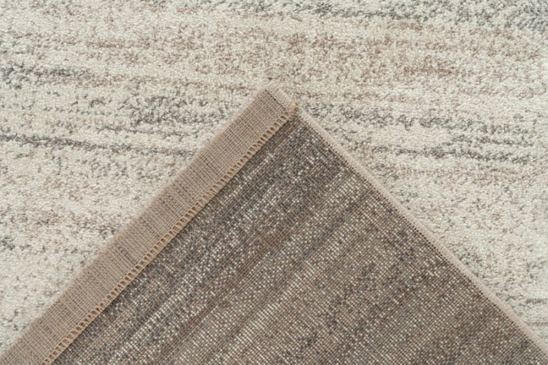 Spód szaro-beżowego dywanu nowoczesnego Lalee Home Trendy Carving TRC 401