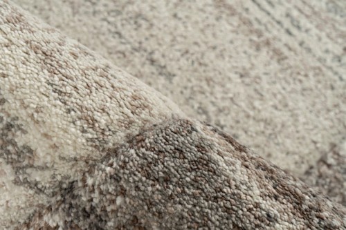 Runo szaro-beżowego dywanu nowoczesnego Lalee Home Trendy Carving TRC 401