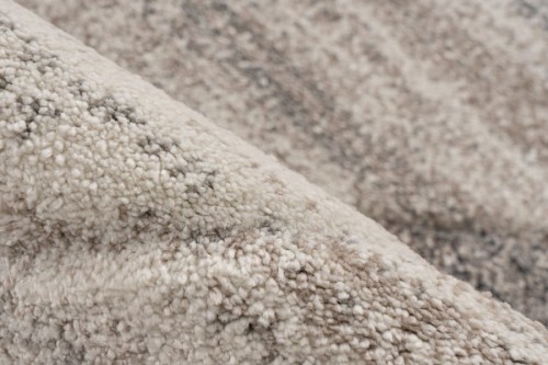 Runo szaro-beżowego dywanu nowoczesnego Lalee Home Trendy Carving TRC 405