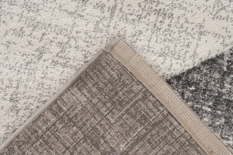 Spód szarego dywanu nowoczesnego Lalee Home Trendy Carving TRC 405