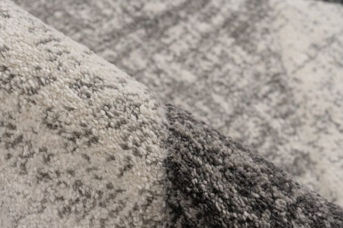Runo szarego dywanu nowoczesnego Lalee Home Trendy Carving TRC 405