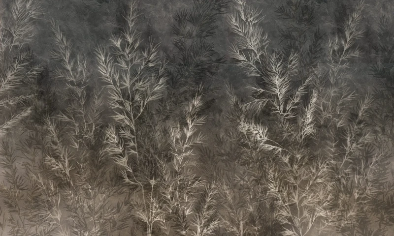 Wizualizacja tapety muralu Dry Grass Wallcolors.webp
