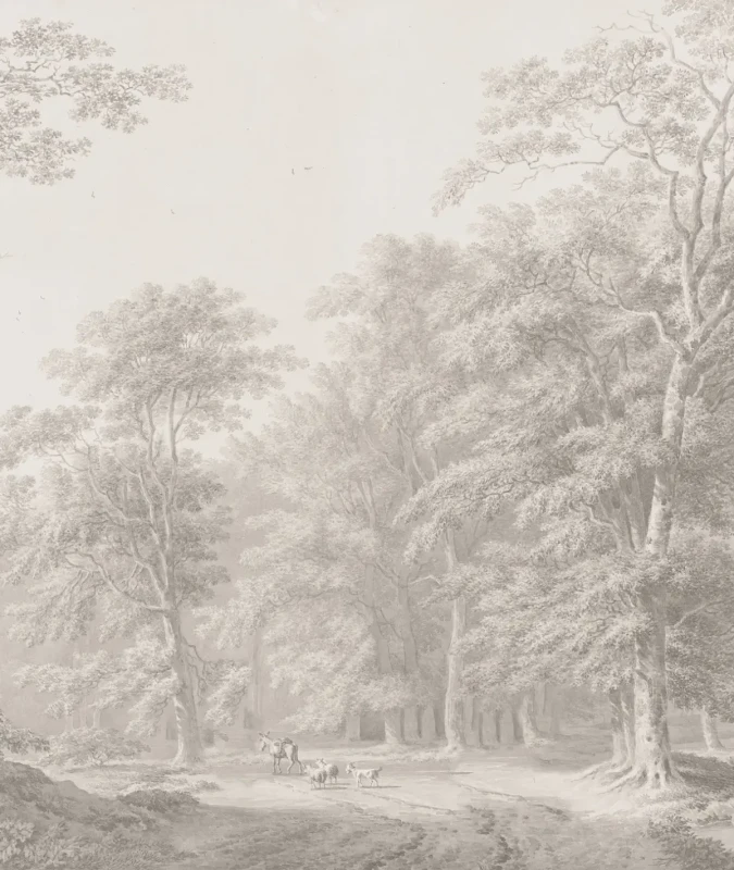 Tapeta Watercolor Grove Beige.webp