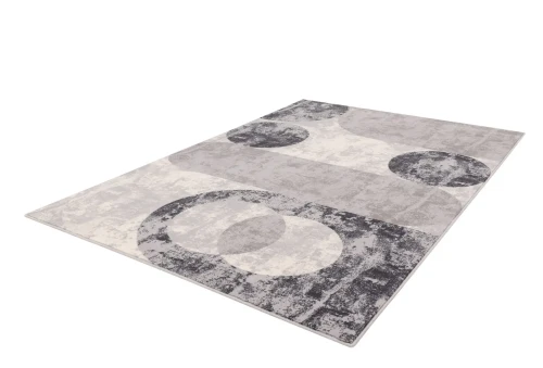 Dywan wełniany nowoczesny Agnella Isfahan  Fris kolor jasny szary rozmiar 2x3 m - zdjęcie dywanu pod kątem