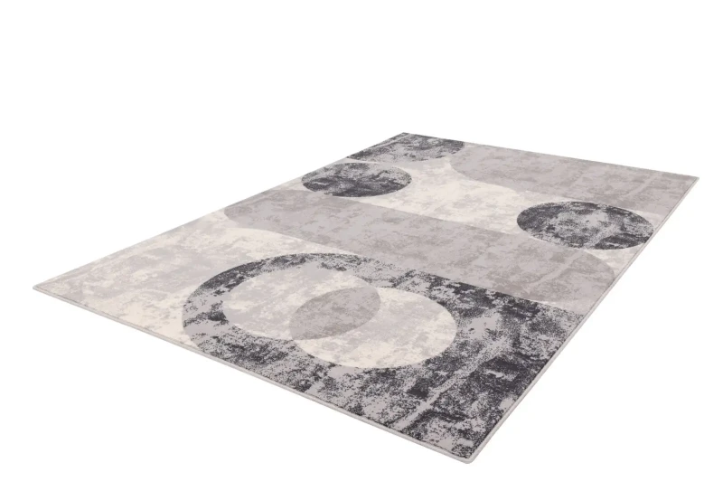 Dywan wełniany nowoczesny Agnella Isfahan  Fris kolor jasny szary rozmiar 2x3 m - zdjęcie dywanu pod kątem